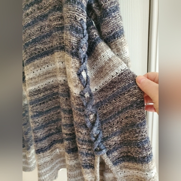 LUCKY BRAND MultiColor Crew Neck Knit Sweater Size S - Picture 3 of 6